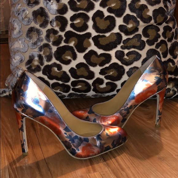 Marc Jacobs Shoes | Persimmon Orange Multi Marc Jacobs Stilettos Us 9 | Poshmark